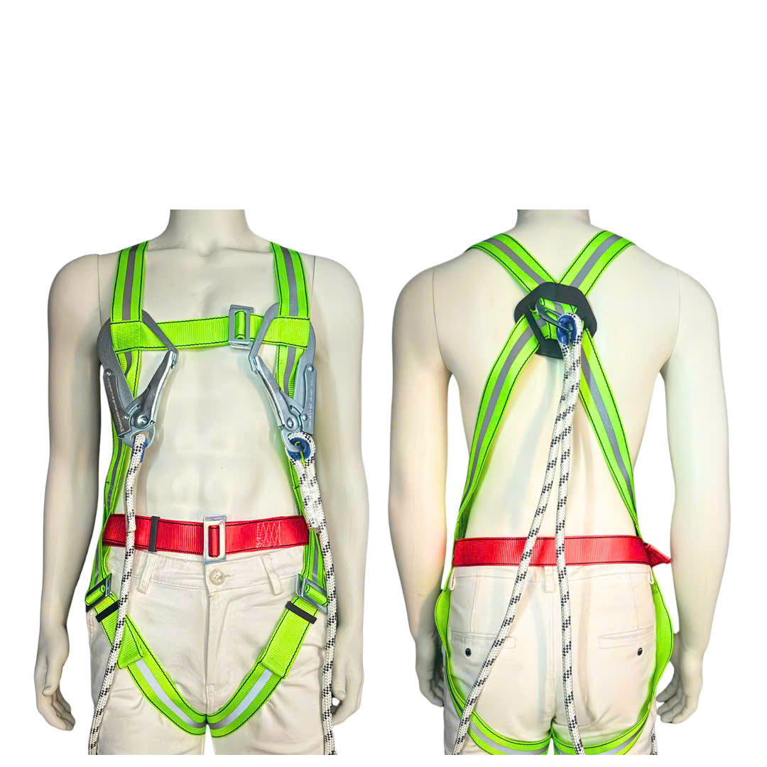 P8 - Dây đai toàn thân 2 móc sắt dây thừng liền thân